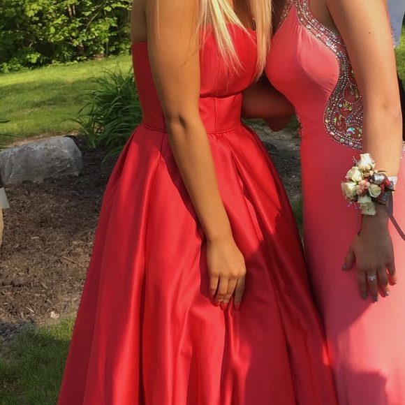 red sparkly dress windsor